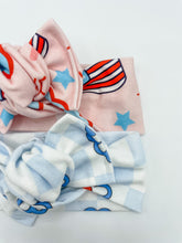 Load image into Gallery viewer, Star Stripes &amp; Boom headwrap
